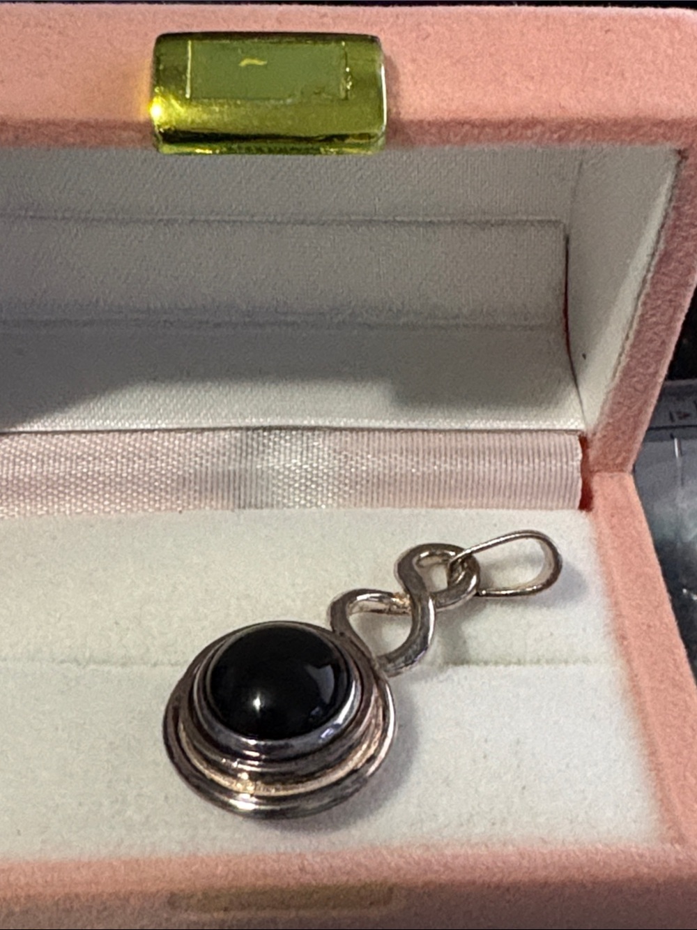 Sterling Silver Kameleon Brand Black Onyx Pendant - Women's Jewelry free Pop 30A